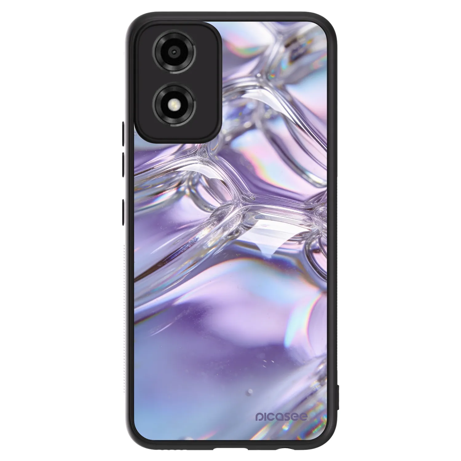 Picasee ULTIMATE CASE na Motorola Moto E14 - Iridescent bubbles