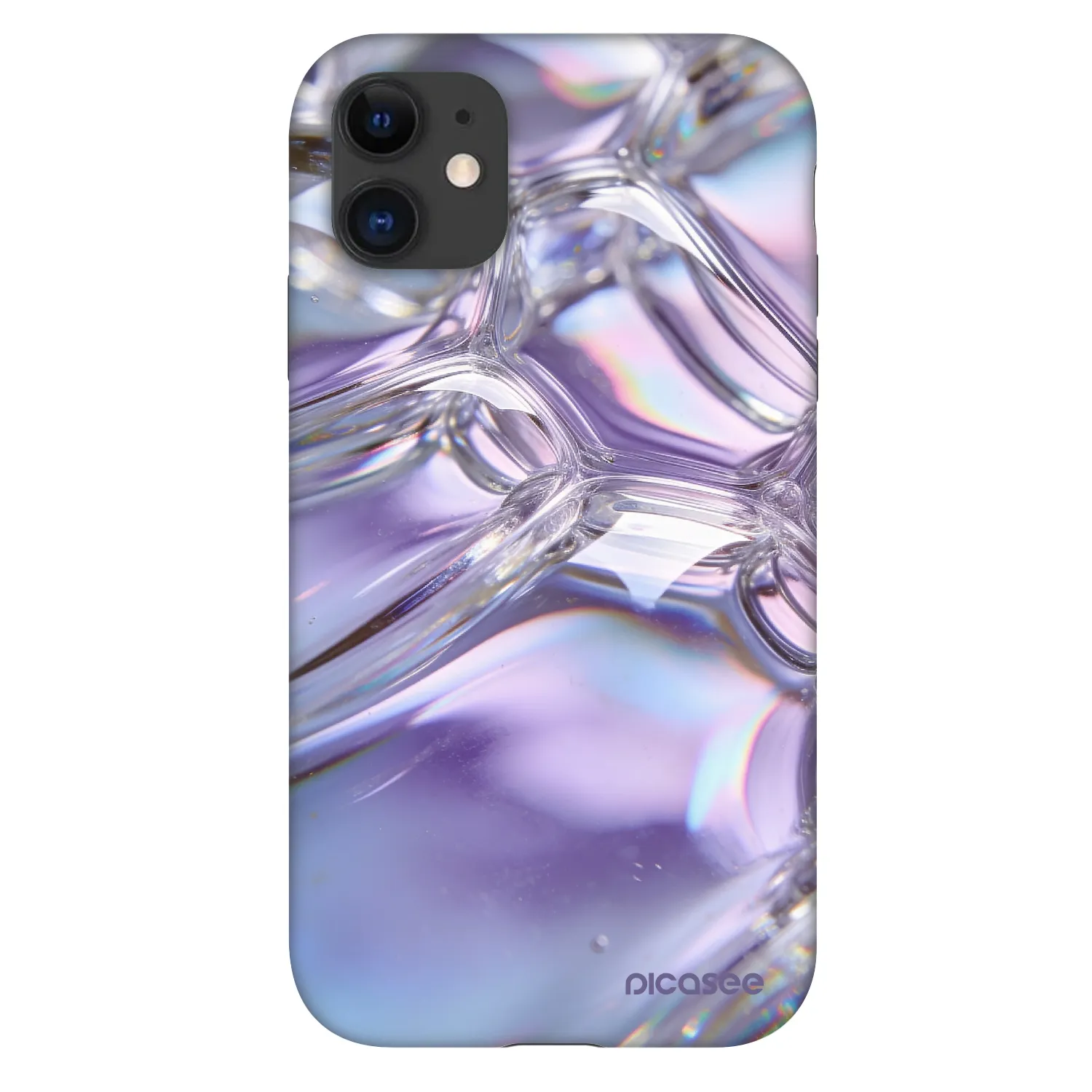 Picasee Fashion Case na Apple iPhone 11 - Iridescent bubbles