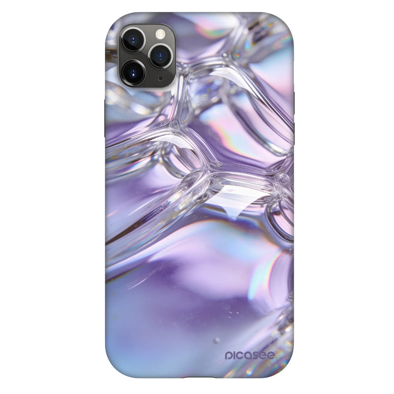Picasee Fashion Case na Apple iPhone 11 Pro Max - Iridescent bubbles
