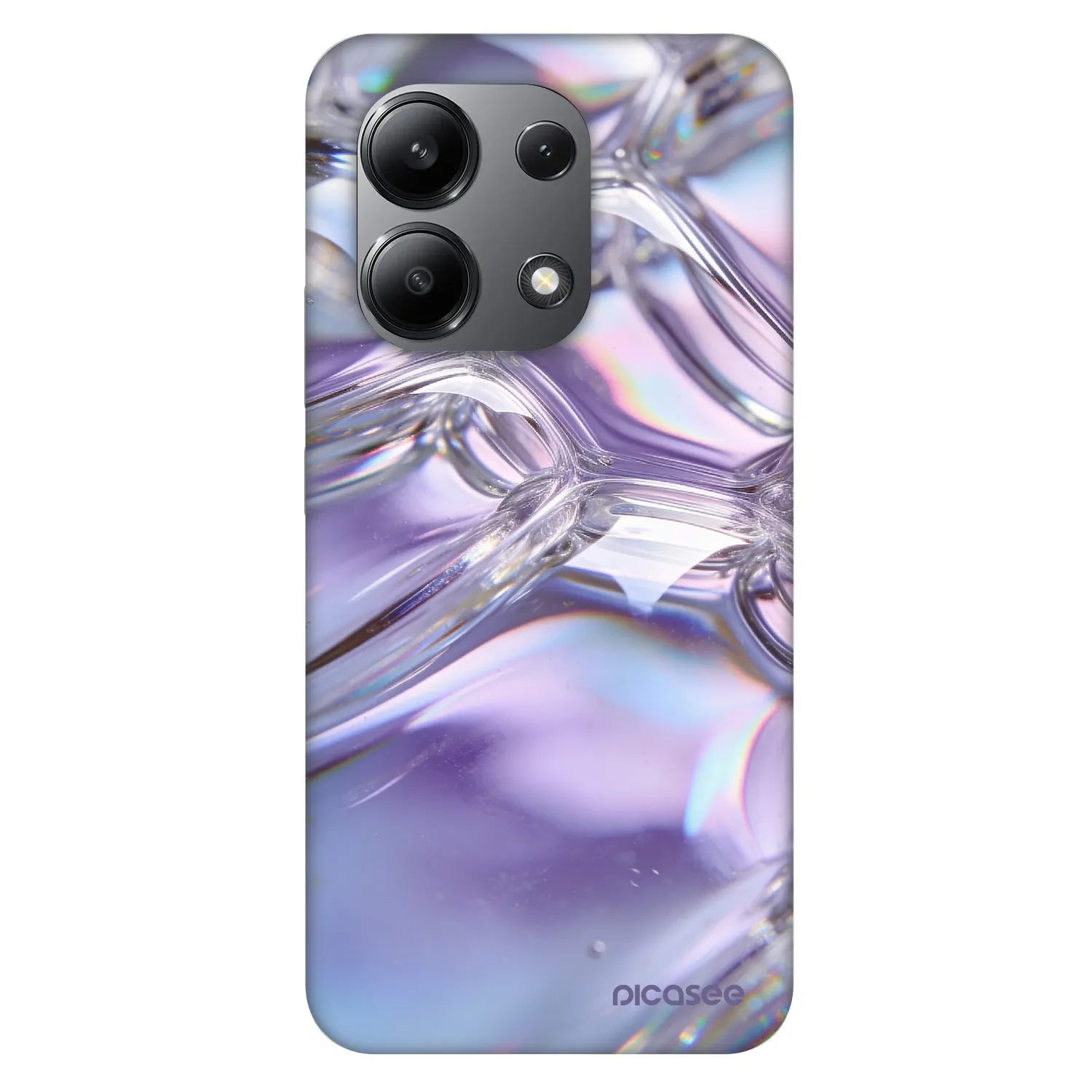 Picasee Fashion Case na Xiaomi Redmi Note 13 4G - Iridescent bubbles