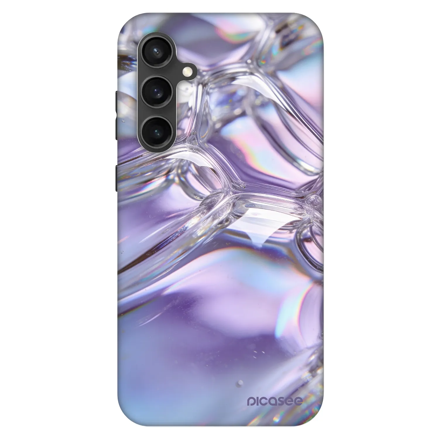 Picasee Fashion Case na Samsung Galaxy S23 FE S711B - Iridescent bubbles