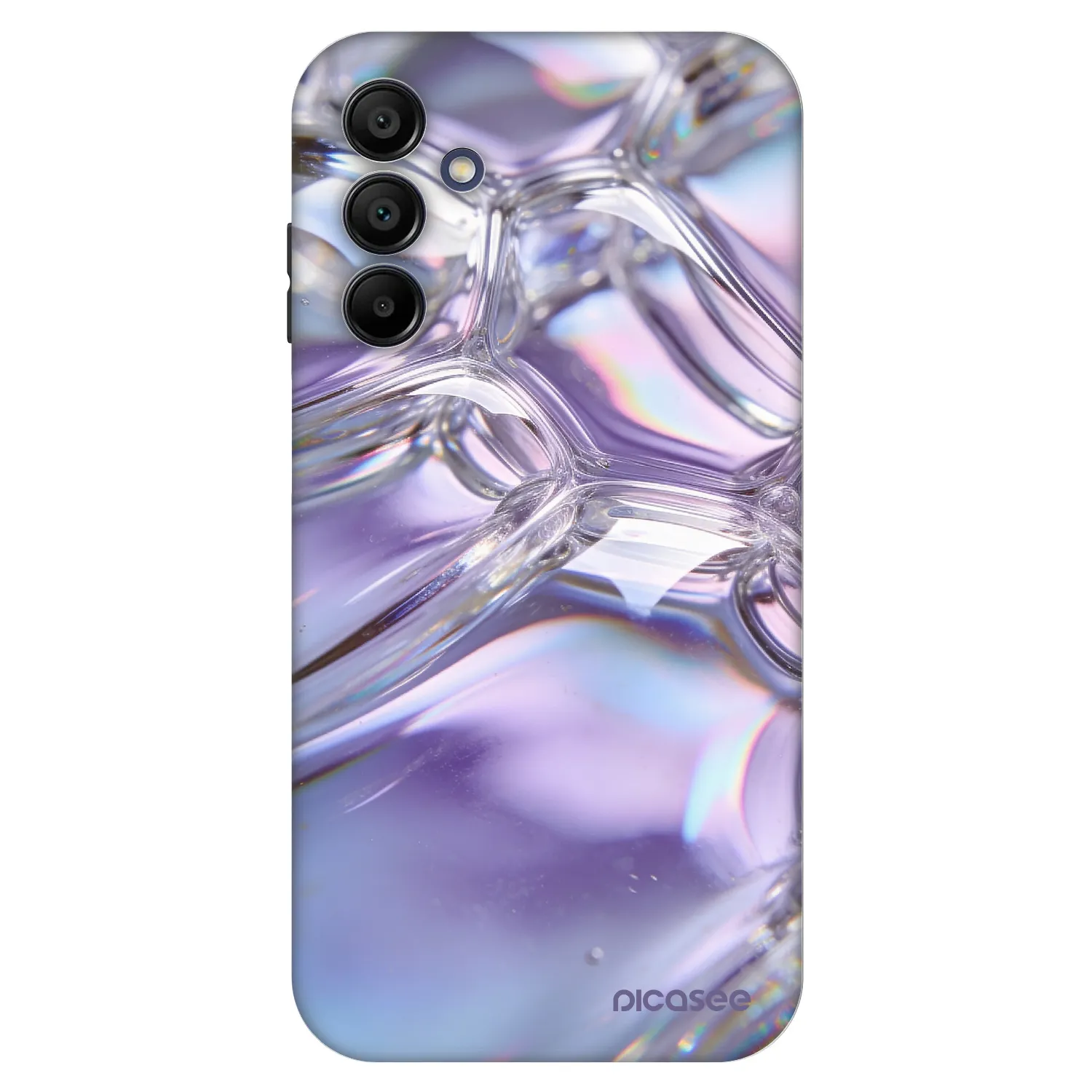 Picasee Fashion Case na Samsung Galaxy A15 A156B 5G - Iridescent bubbles