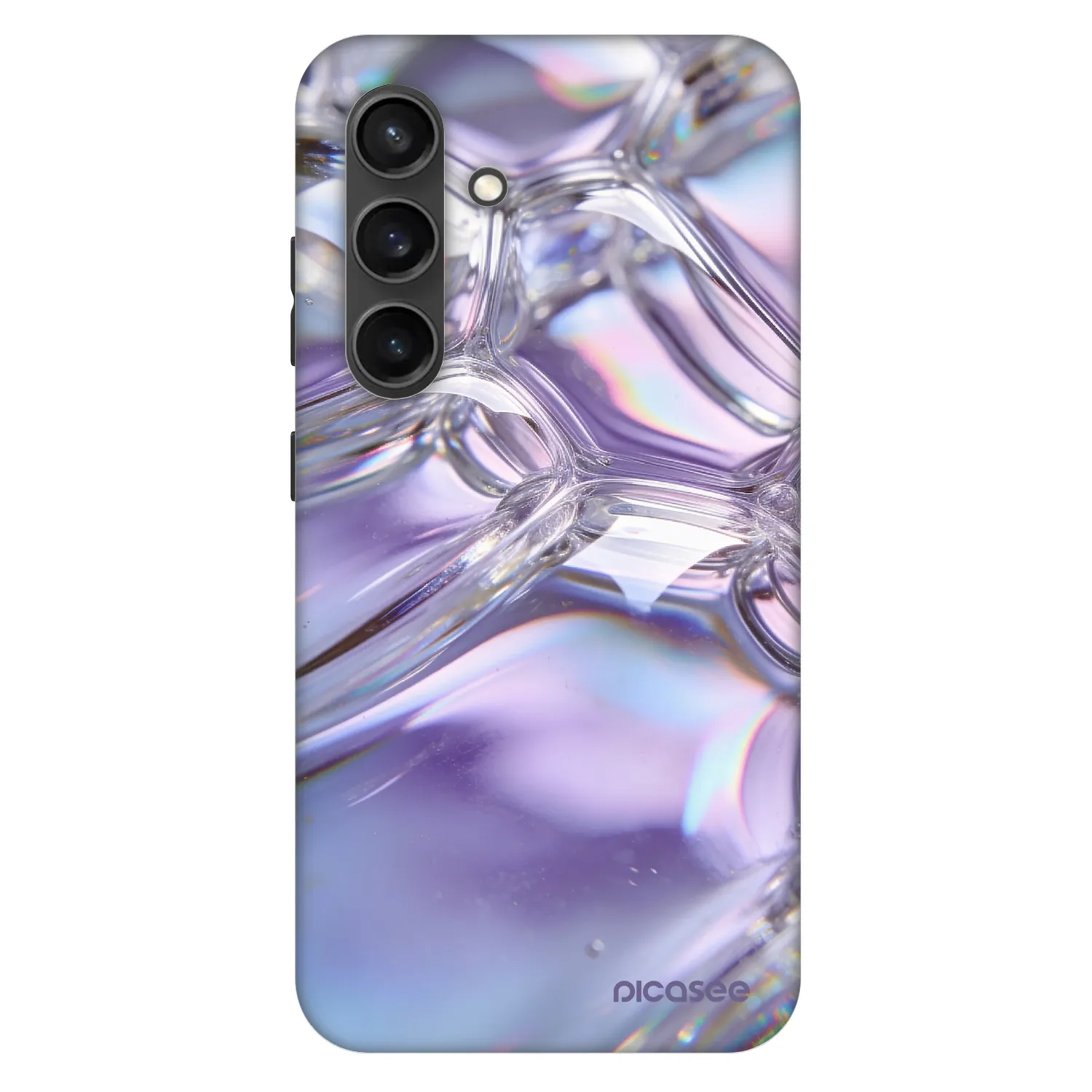 Picasee Fashion Case PowerShare pro Samsung Galaxy S24+ S926B 5G - Iridescent bubbles