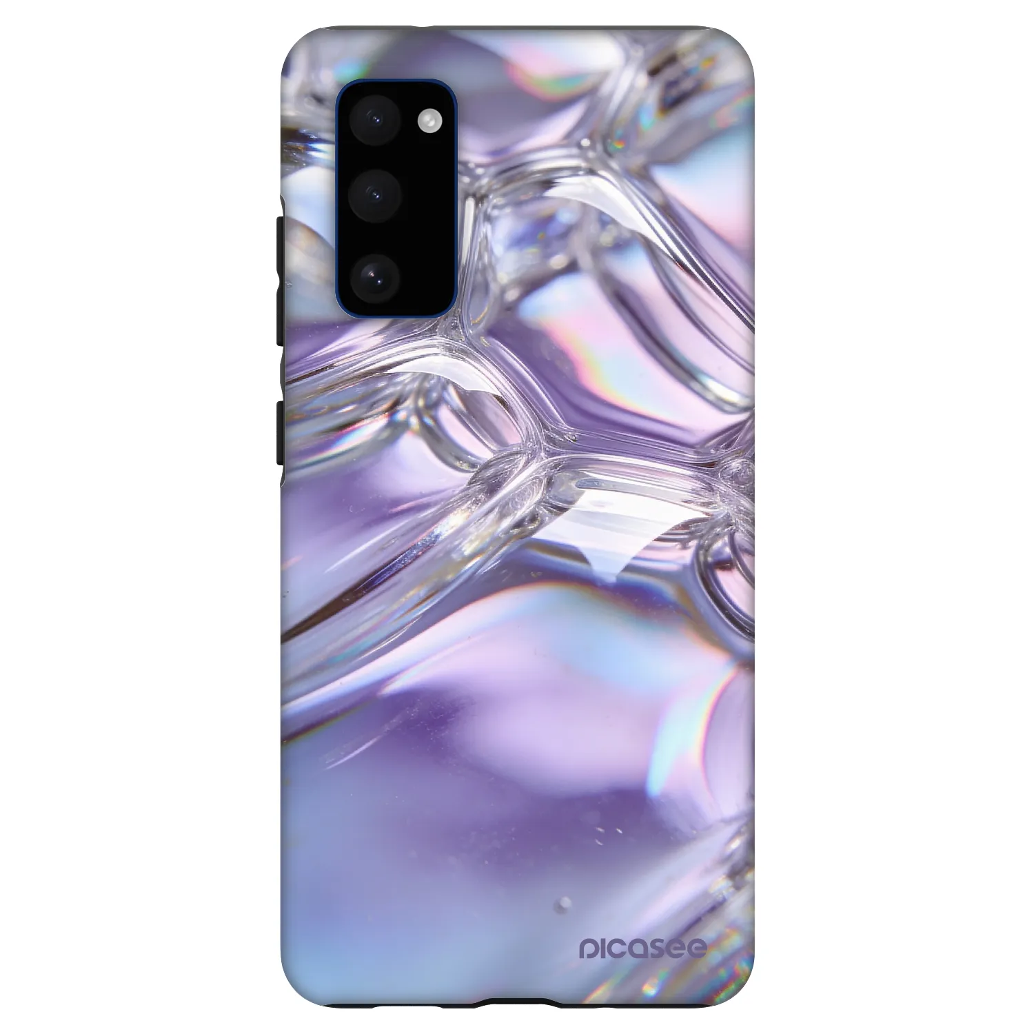 Picasee Fashion Case na Samsung Galaxy S20 FE - Iridescent bubbles