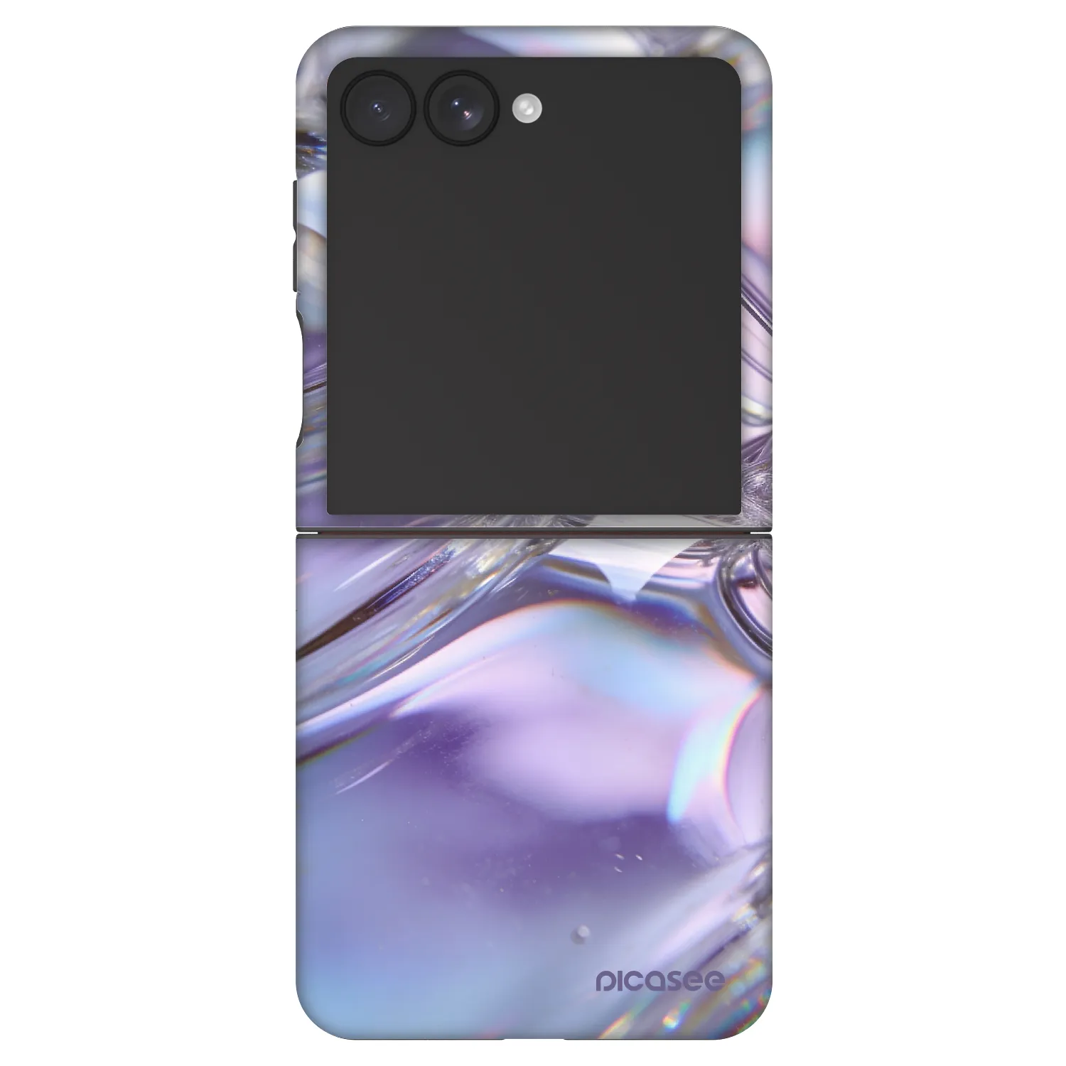 Picasee Fashion Case na Samsung Galaxy Z Flip7 5G - Iridescent bubbles