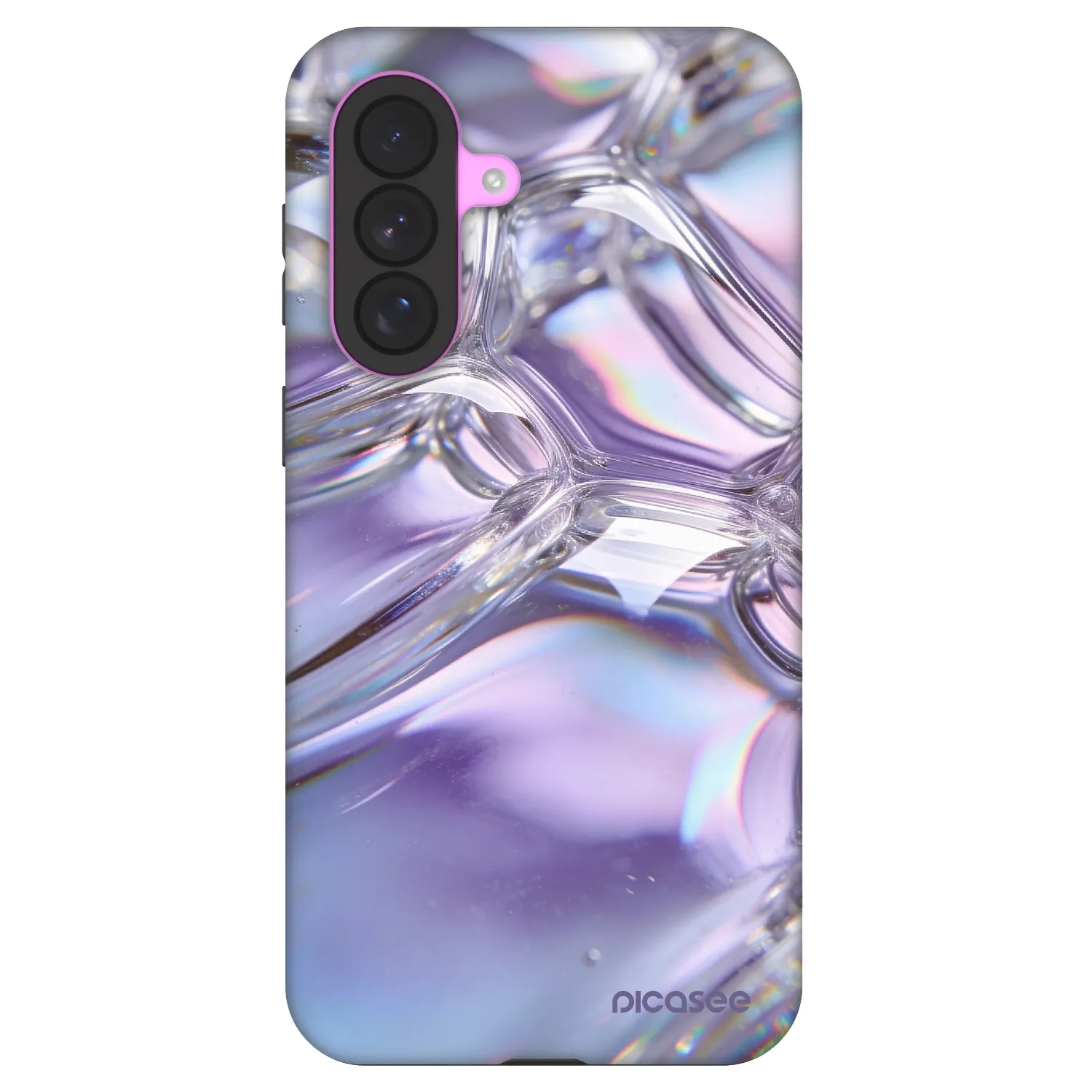 Picasee Fashion Case na Samsung Galaxy A37 - Iridescent bubbles