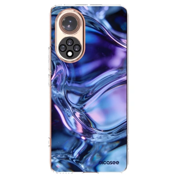 Picasee silikonowe przeźroczyste etui na Honor 50 5G - Iris liquid