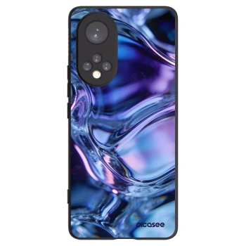 Picasee silikonowe czarne etui na Huawei Nova 9 - Iris liquid