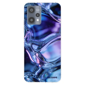 Picasee silikonowe przeźroczyste etui na Realme 9 Pro 5G - Iris liquid