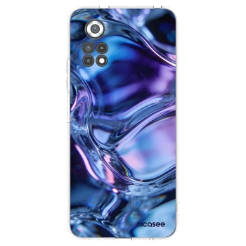 Picasee silikonowe przeźroczyste etui na Xiaomi Poco X4 Pro 5G - Iris liquid