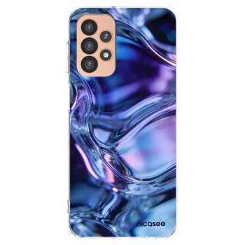 Picasee silikonowe przeźroczyste etui na Samsung Galaxy A23 A236B 5G - Iris liquid