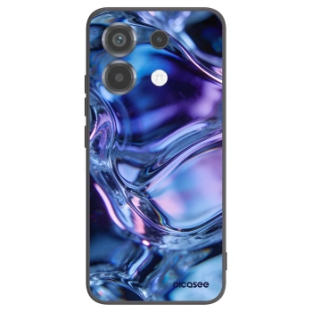 Picasee silikonowe czarne etui na Xiaomi Poco X6 - Iris liquid
