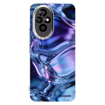 Picasee silikonowe przeźroczyste etui na Honor 200 5G - Iris liquid