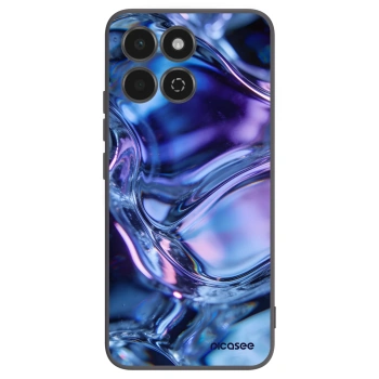 Picasee silikonowe czarne etui na Honor 200 Smart 5G - Iris liquid