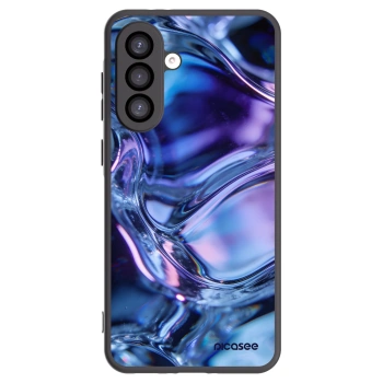 Picasee silikonowe czarne etui na Samsung Galaxy A26 5G A266B - Iris liquid