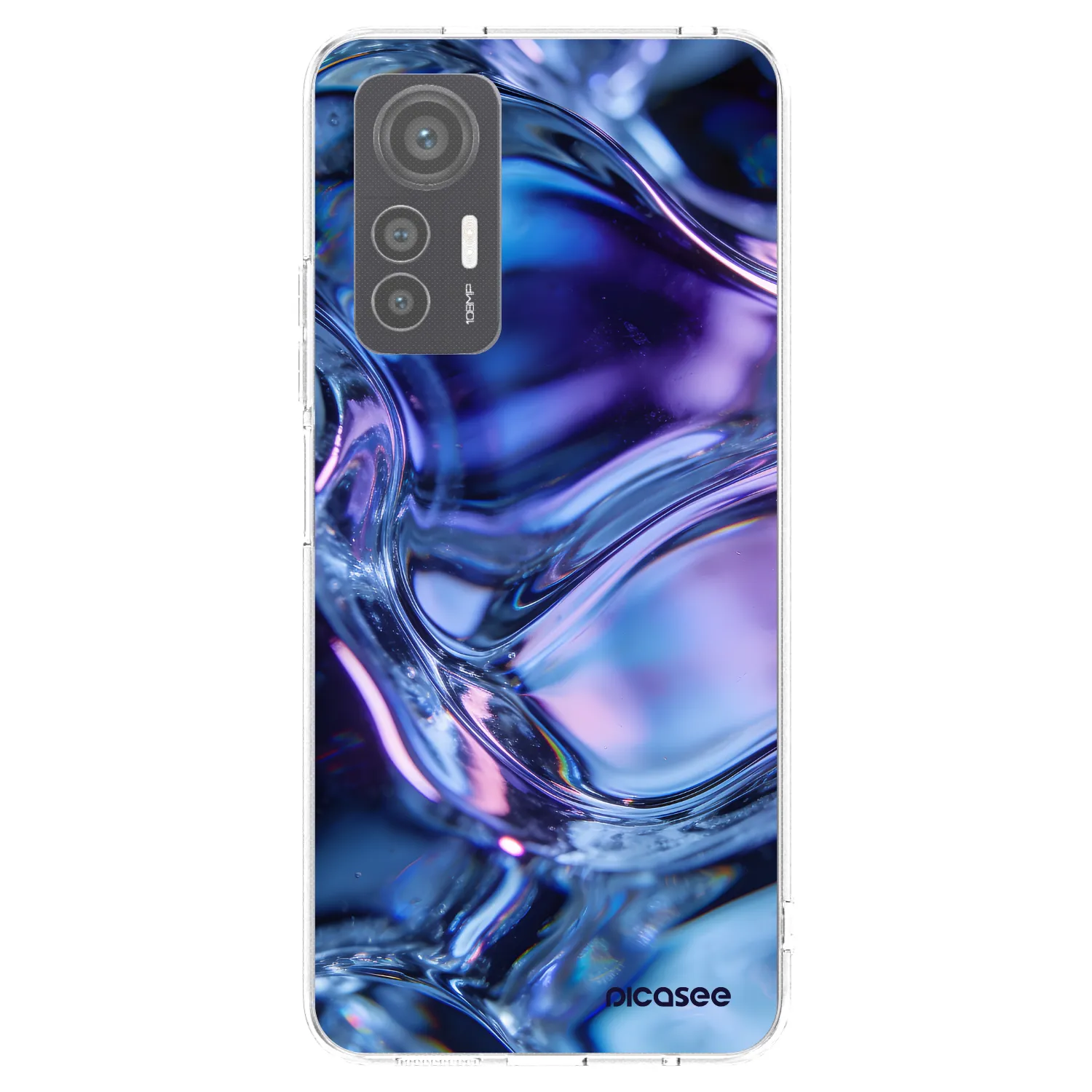 Picasee silikonowe przeźroczyste etui na Xiaomi 12 Lite - Iris liquid