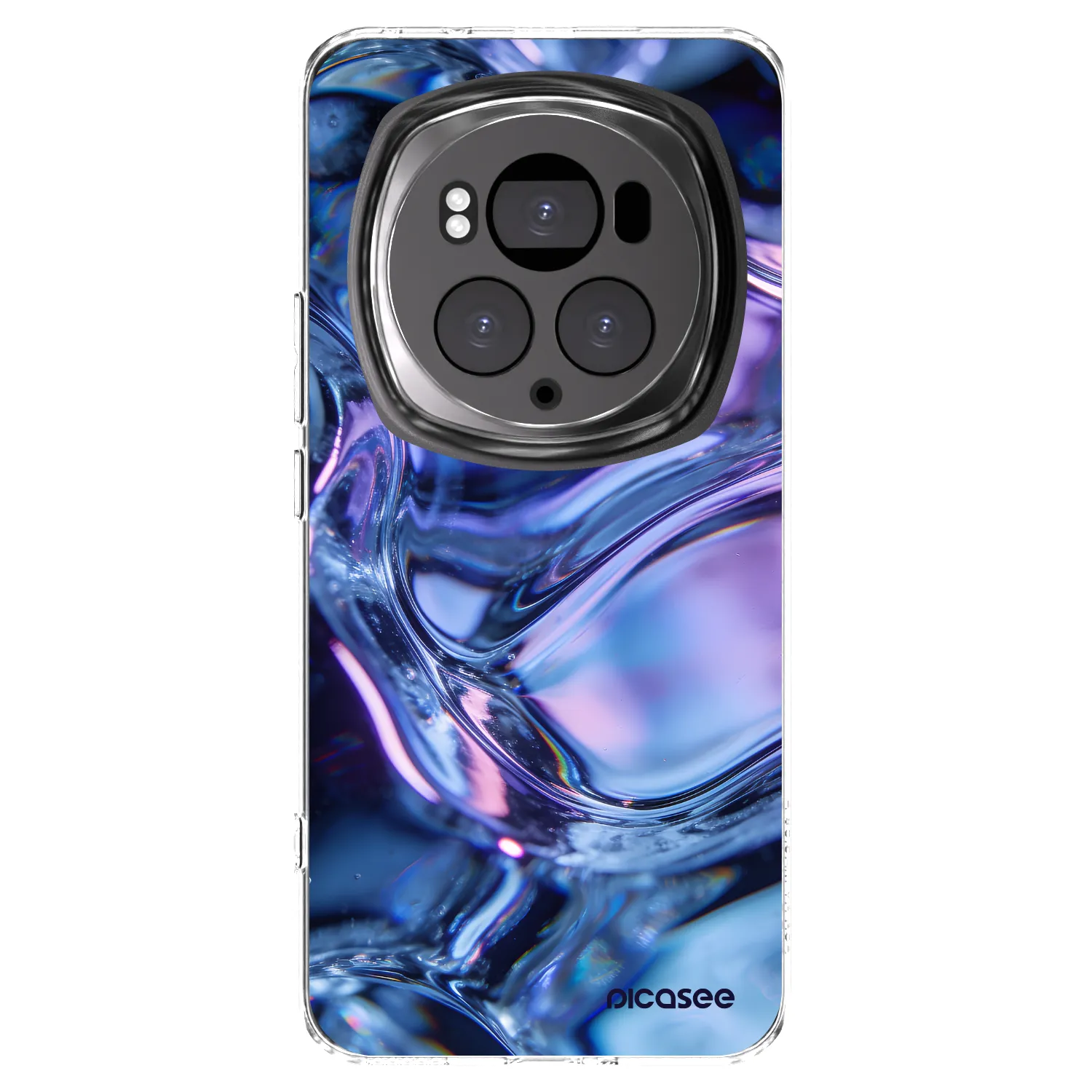 Picasee silikonowe przeźroczyste etui na Honor Magic6 Pro - Iris liquid