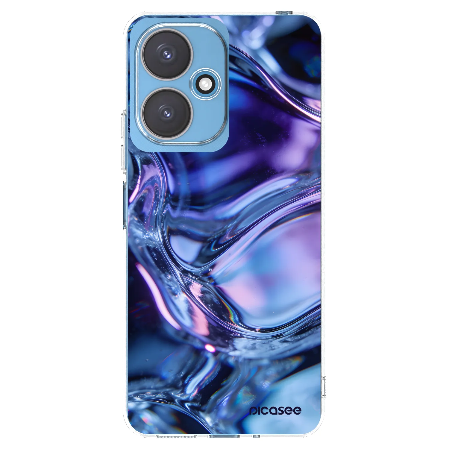 Picasee silikonowe przeźroczyste etui na Xiaomi Redmi 13C 5G - Iris liquid