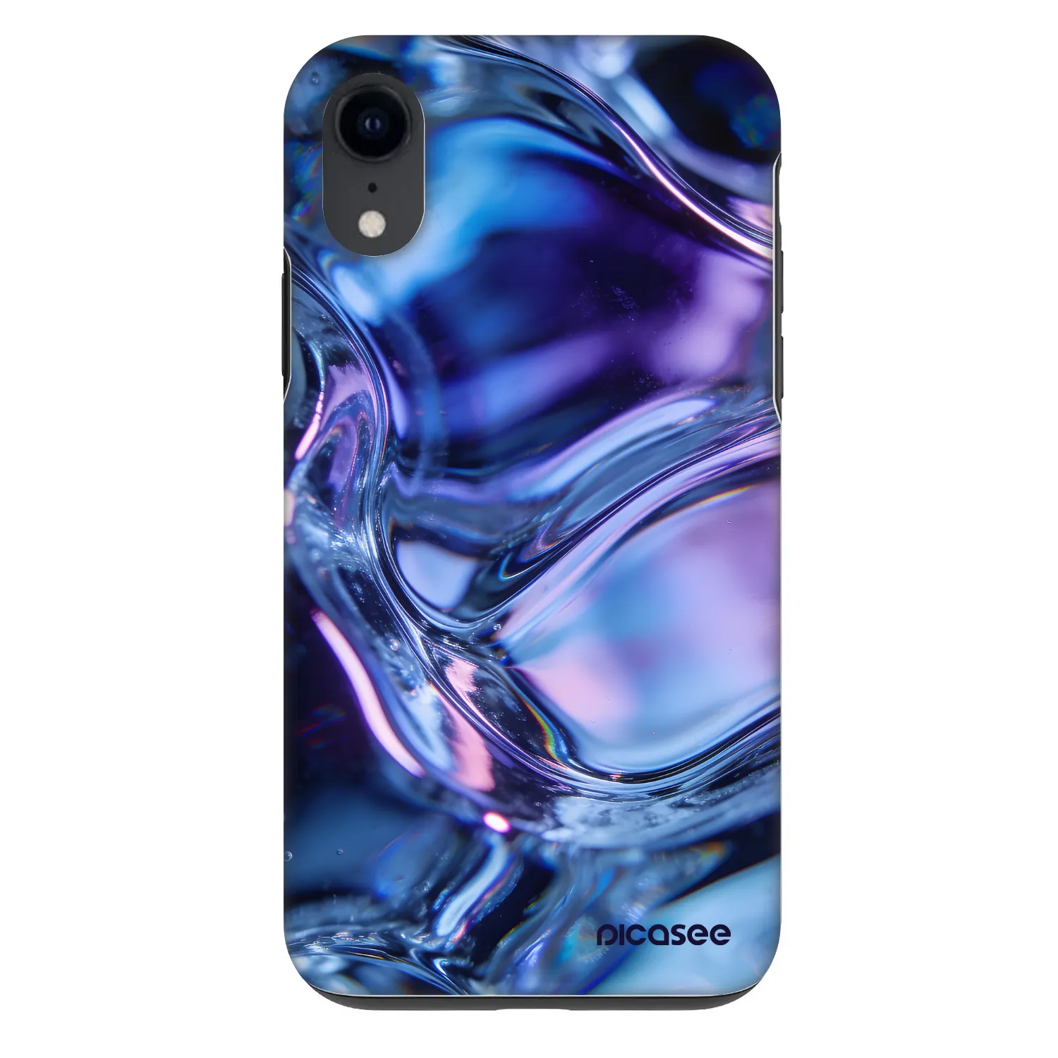 Picasee Fashion Case na Apple iPhone XR - Iris liquid