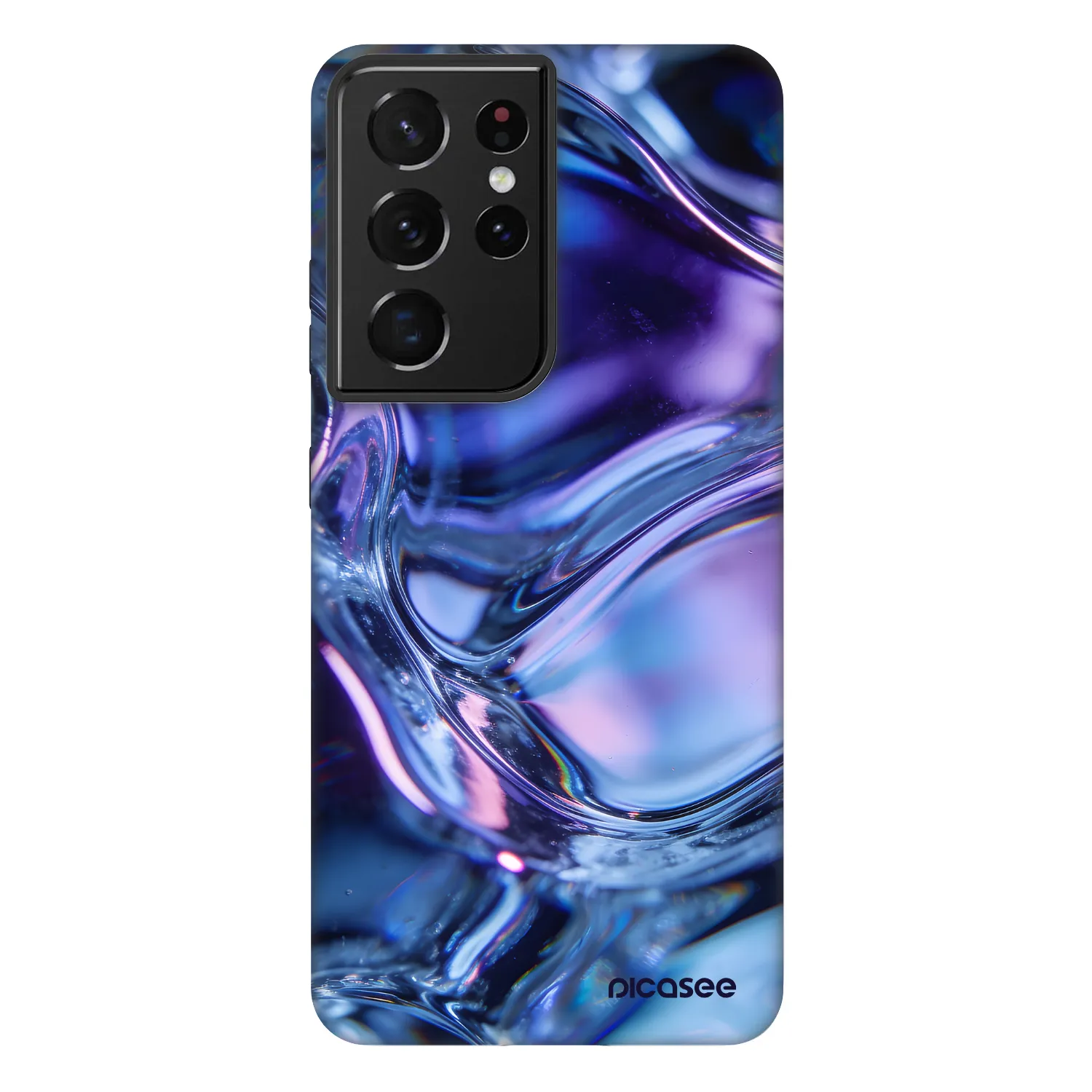 Picasee Fashion Case na Samsung Galaxy S21 Ultra 5G G998B - Iris liquid
