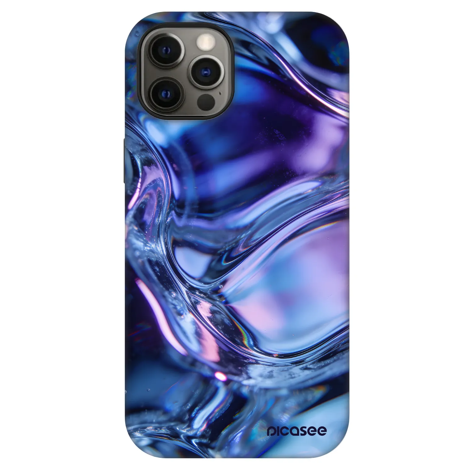 Picasee Fashion Case MagSafe na Apple iPhone 12 - Iris liquid