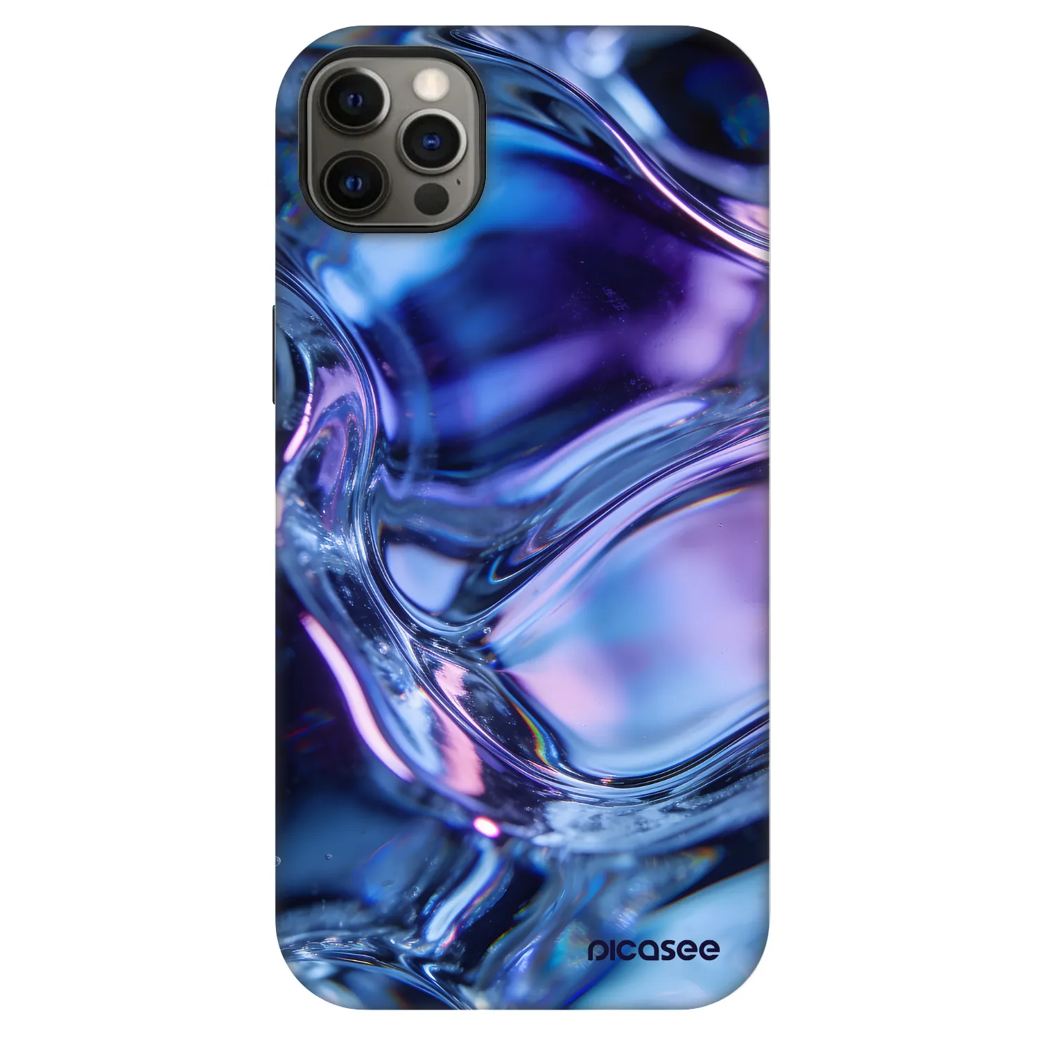 Picasee Fashion Case MagSafe na Apple iPhone 12 Pro Max - Iris liquid