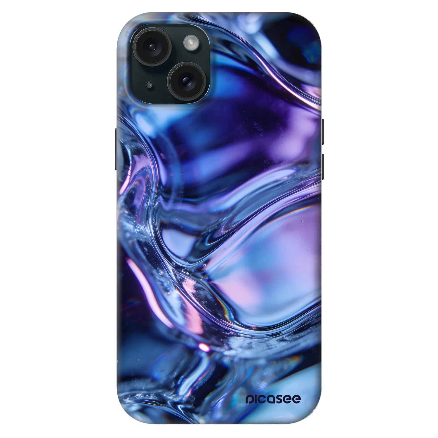 Picasee Fashion Case MagSafe na Apple iPhone 15 Plus - Iris liquid
