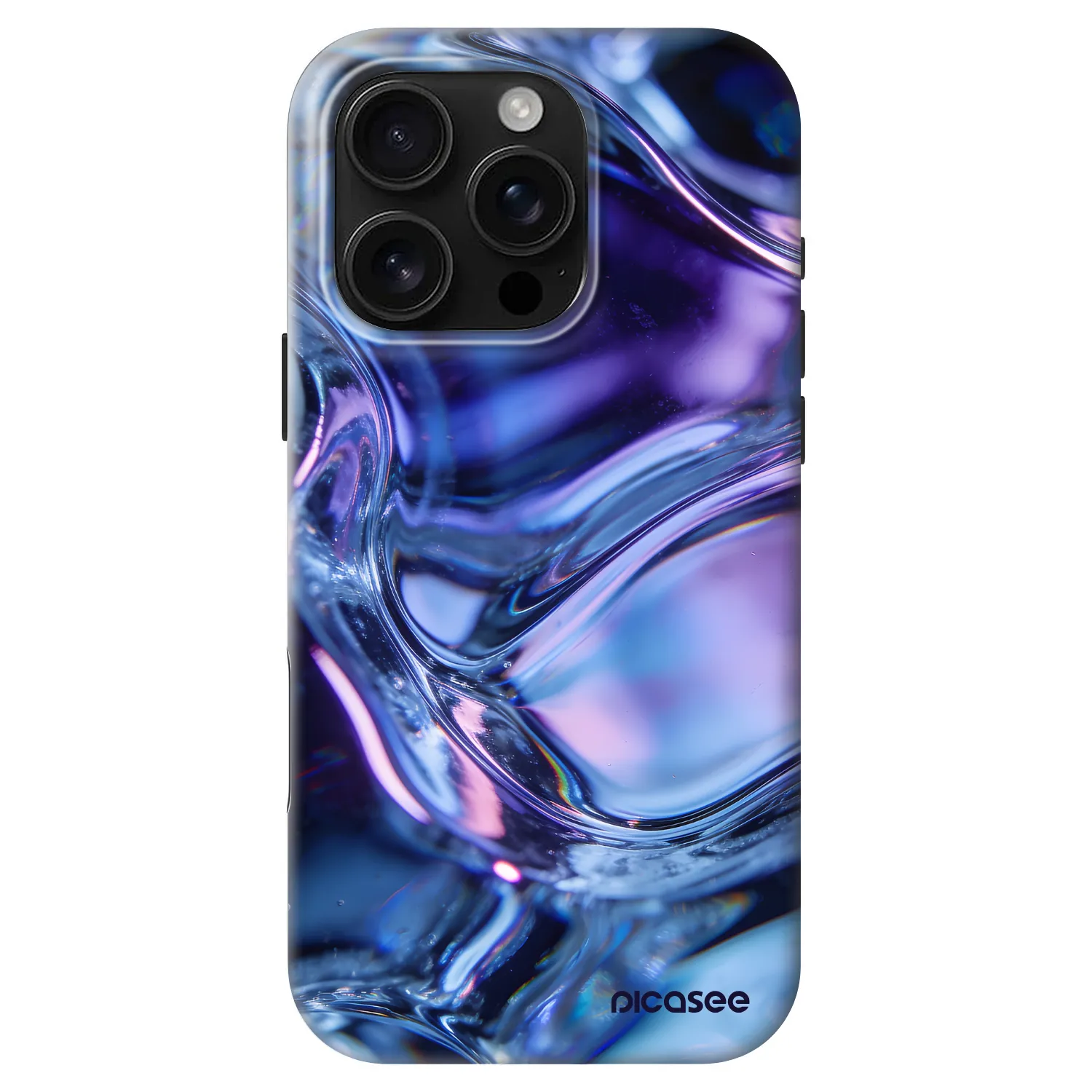 Picasee Fashion Case MagSafe na Apple iPhone 16 Pro - Iris liquid