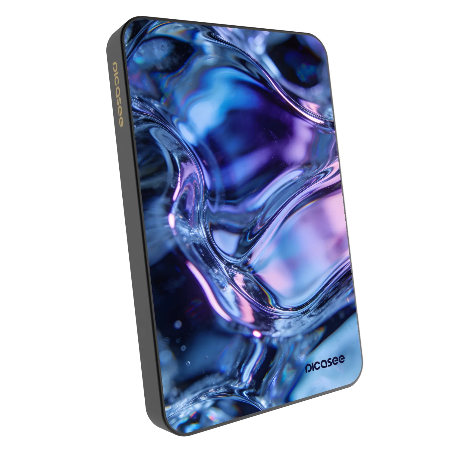 Picasee Powerbank z MagSafe 5 000 mAh Szary - Iris liquid