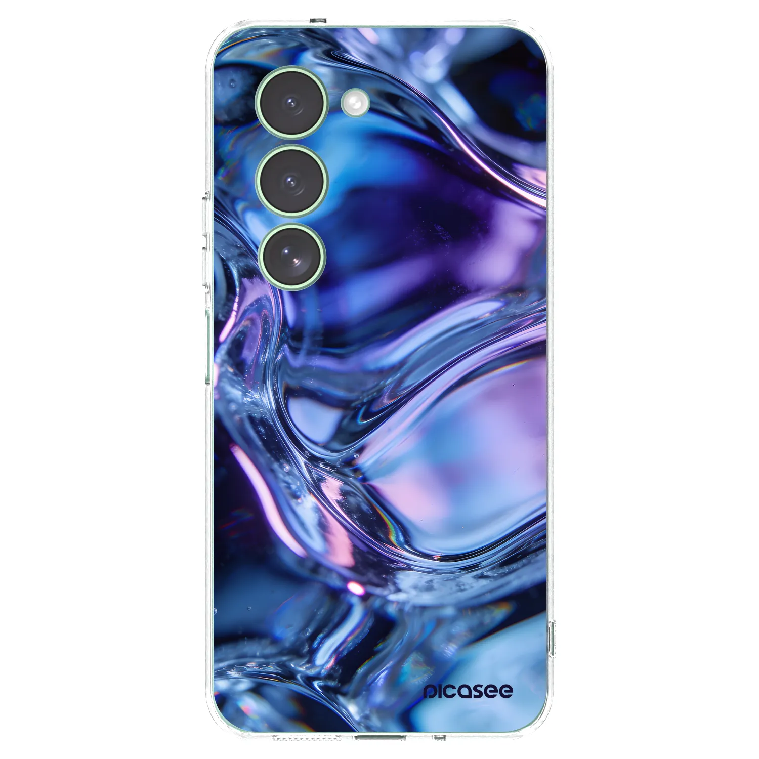 Picasee silikonowe przeźroczyste etui na Xiaomi Redmi 15 5G - Iris liquid