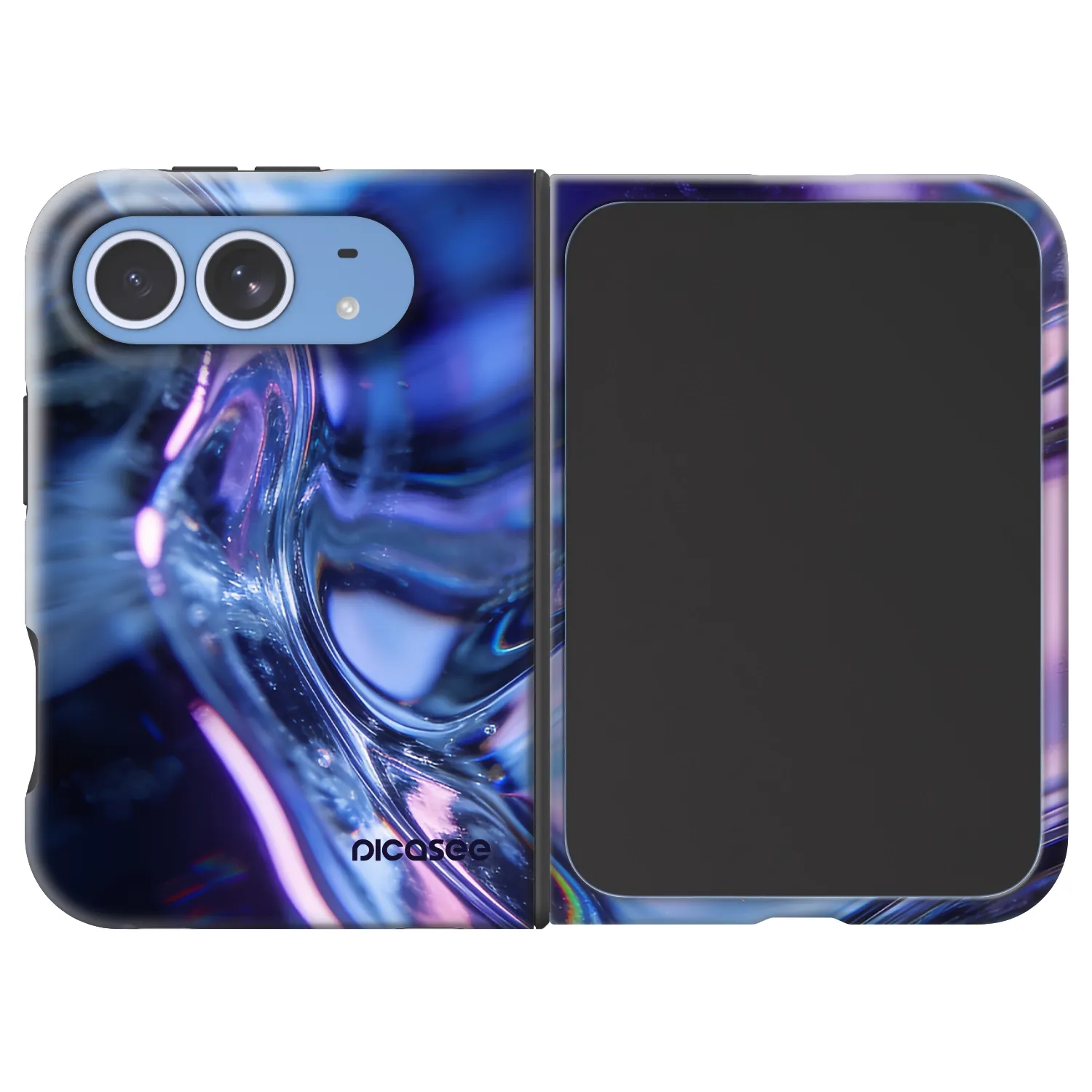 Picasee Fashion Case MagSafe na Apple iPhone Duo - Iris liquid
