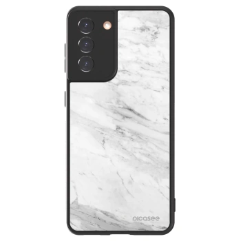 Picasee ULTIMATE CASE na Samsung Galaxy S21 5G G991B - White marble