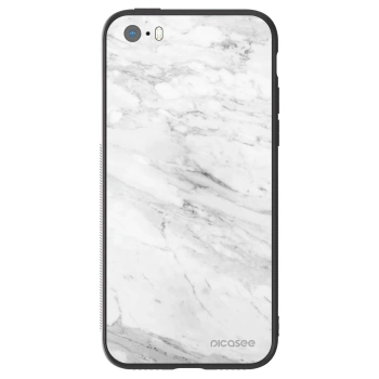 Etui na Apple iPhone 5/5S/SE - White marble