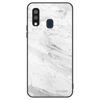 Etui na Samsung Galaxy A40 A405F - White marble