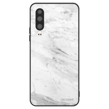 Etui na Huawei P30 - White marble