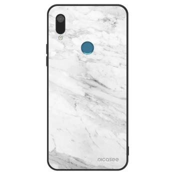 Etui na Huawei Y7 2019 - White marble