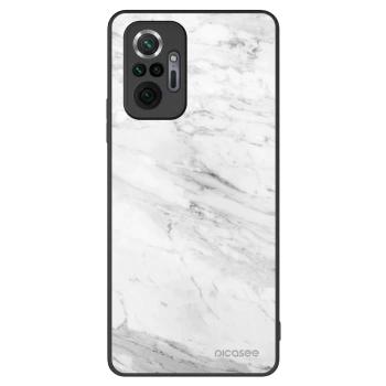 Picasee ULTIMATE CASE na Xiaomi Redmi Note 10 Pro - White marble