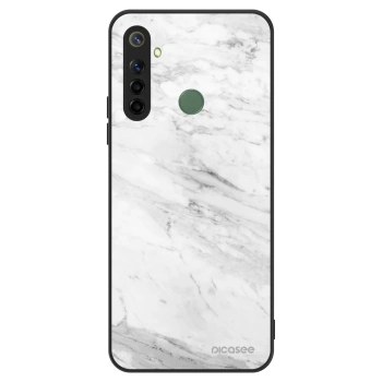 Etui na Realme 6i - White marble