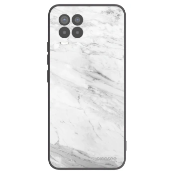 Etui na Realme 8 4G - White marble