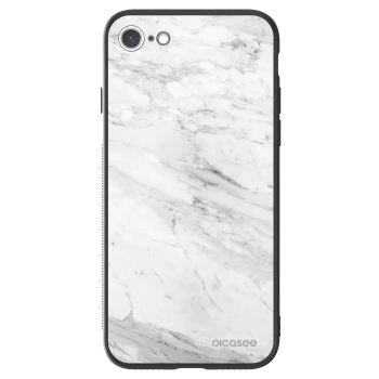 Picasee ULTIMATE CASE na Apple iPhone SE 2020 - White marble