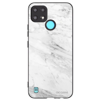 Etui na Realme C21 - White marble