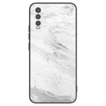Etui na Vivo Y20s - White marble