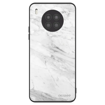 Etui na Huawei Nova 8i - White marble
