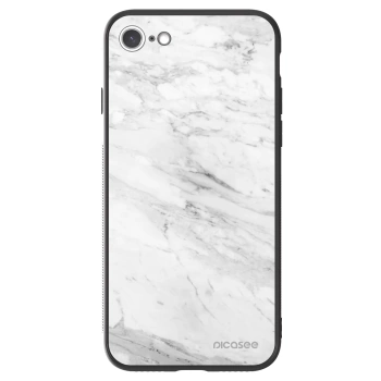 Picasee ULTIMATE CASE na Apple iPhone SE 2022 - White marble