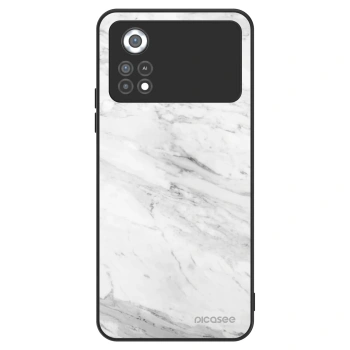 Etui na Xiaomi Poco X4 Pro 5G - White marble