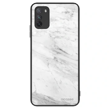 Etui na Xiaomi Poco M3 - White marble