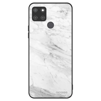 Etui na Realme C21Y - White marble