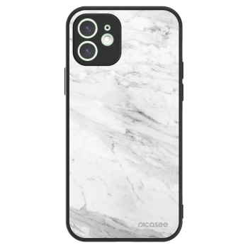 Picasee ULTIMATE CASE MagSafe pro Apple iPhone 12 - White marble