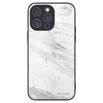 Picasee ULTIMATE CASE MagSafe pro Apple iPhone 14 Pro Max - White marble