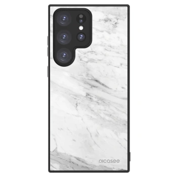 Picasee ULTIMATE CASE na Samsung Galaxy S23 Ultra 5G - White marble